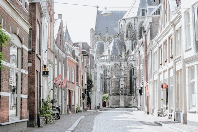 Foto van het centrum van Dordrecht